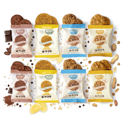 Skout Organic Soft Baked Cookie Sample Pack - Vegan America