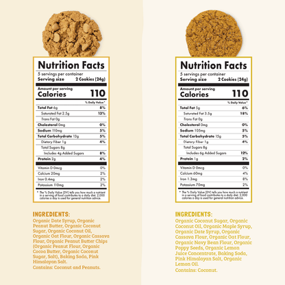 Skout Organic Soft Baked Cookie Sample Pack - Vegan America