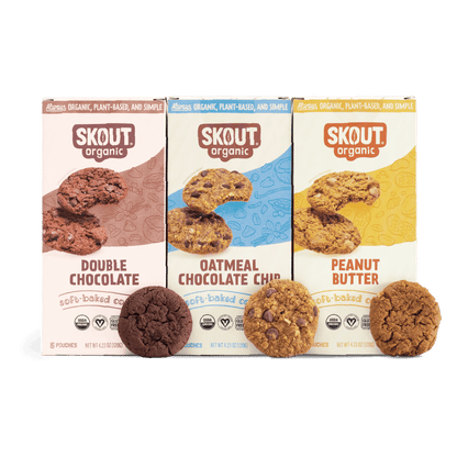 Skout Organic Soft Baked Cookie Variety Pack - Vegan America