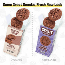 Skout Organic Double Chocolate Soft Baked Cookies - Vegan America