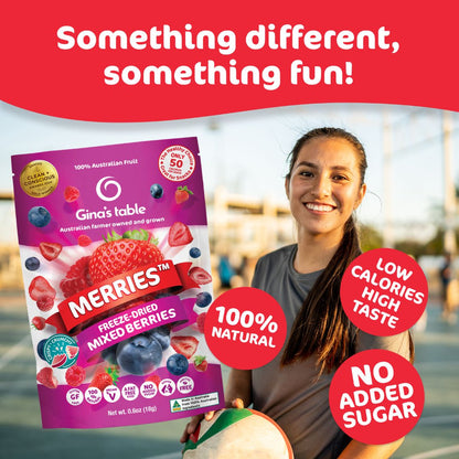 Freeze Dried Mixed Berries - Vegan America