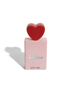 heart glass spray bottle - Vegan America
