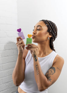 heart glass spray bottle - Vegan America