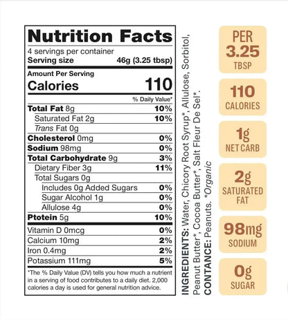 Sugar Free Peanut Butter Caramel  | Flèche Healthy Treats