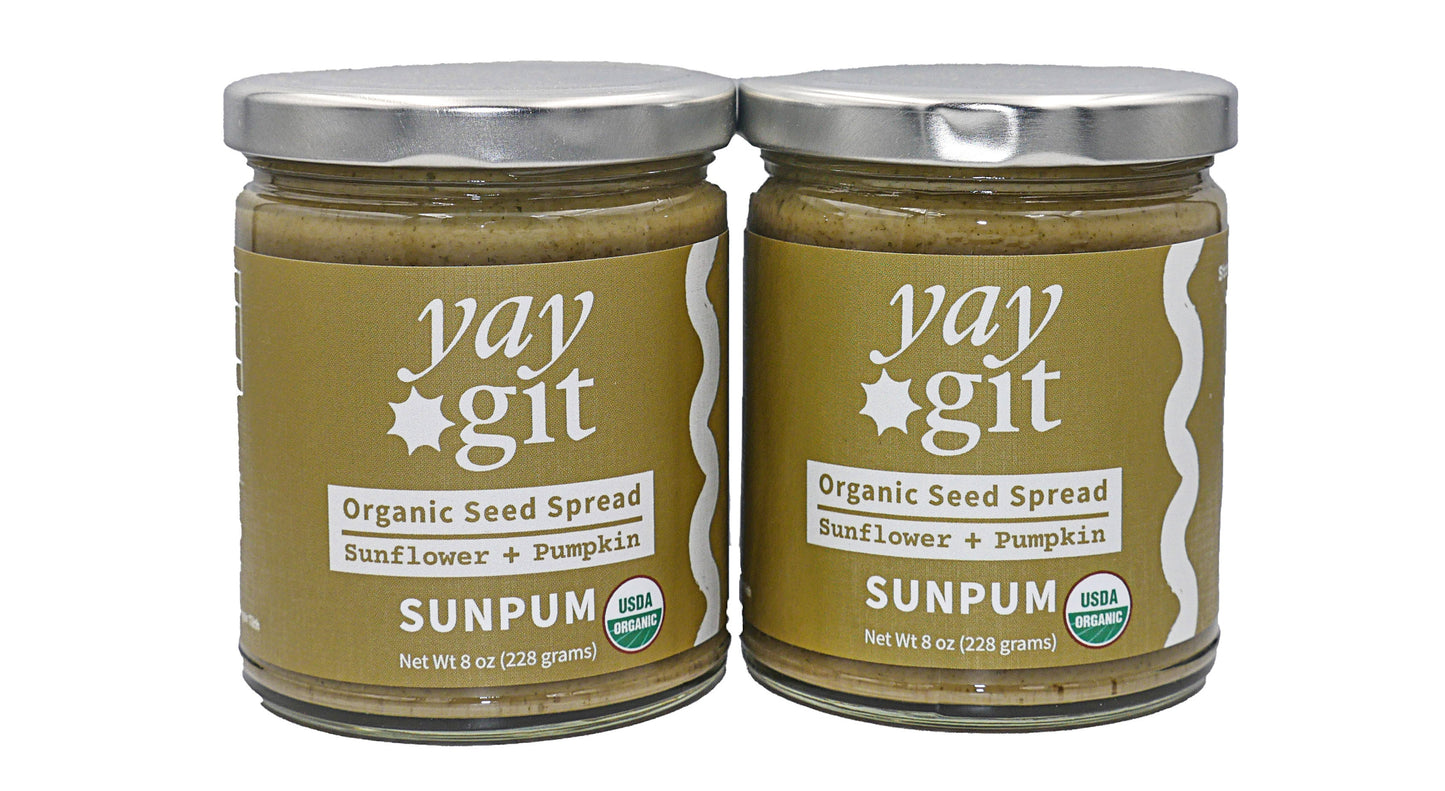 Sunpum (2 PACK) - Sunflower Pumpkin Seed Butter