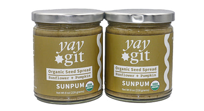 Sunpum (2 PACK) - Sunflower Pumpkin Seed Butter