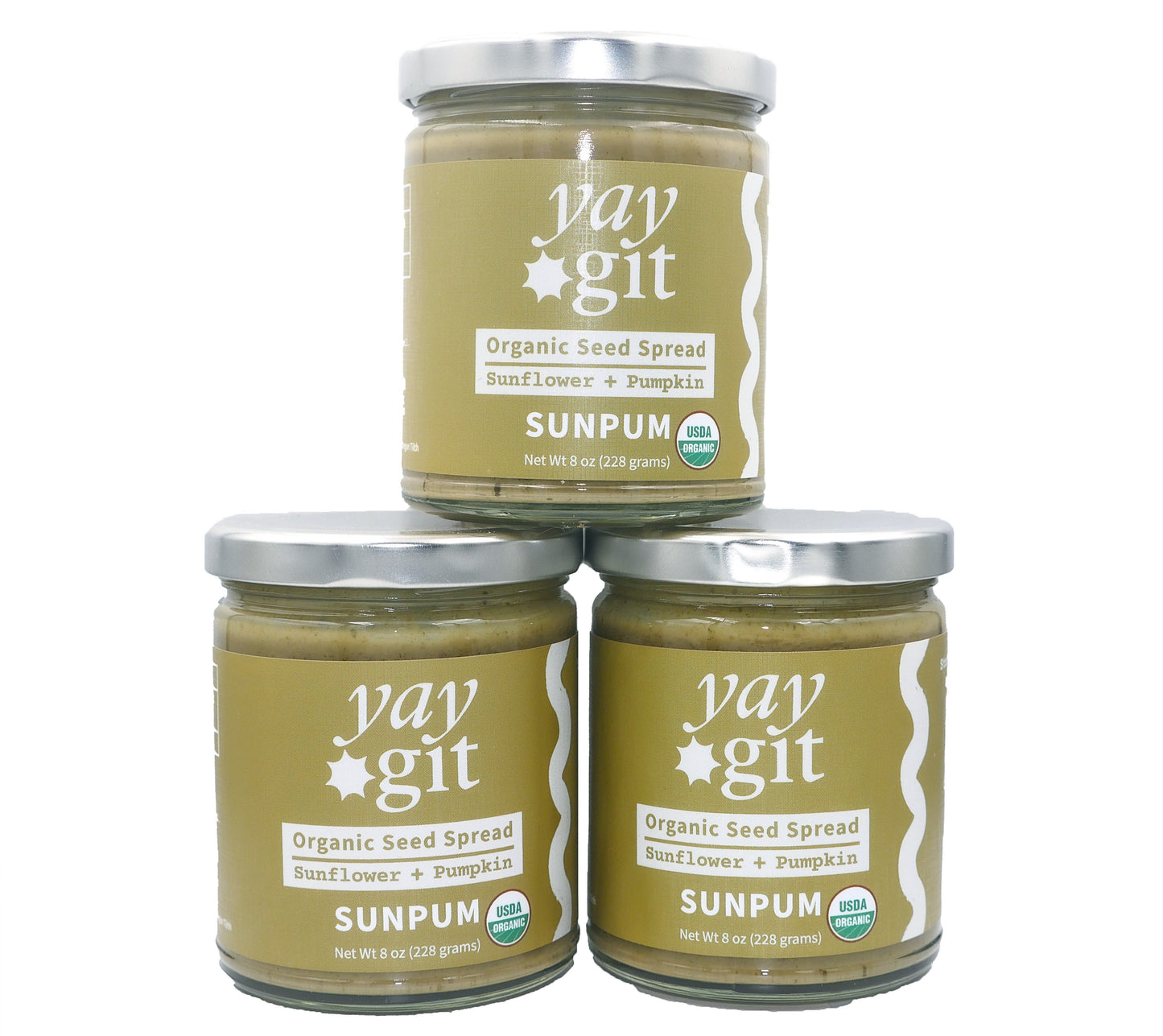 Sunpum (3 PACK) - Sunflower Pumpkin Seed Spread