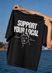SUPPORT YOUR LOCAL ANIMAL RESCUE TEE - Vegan America