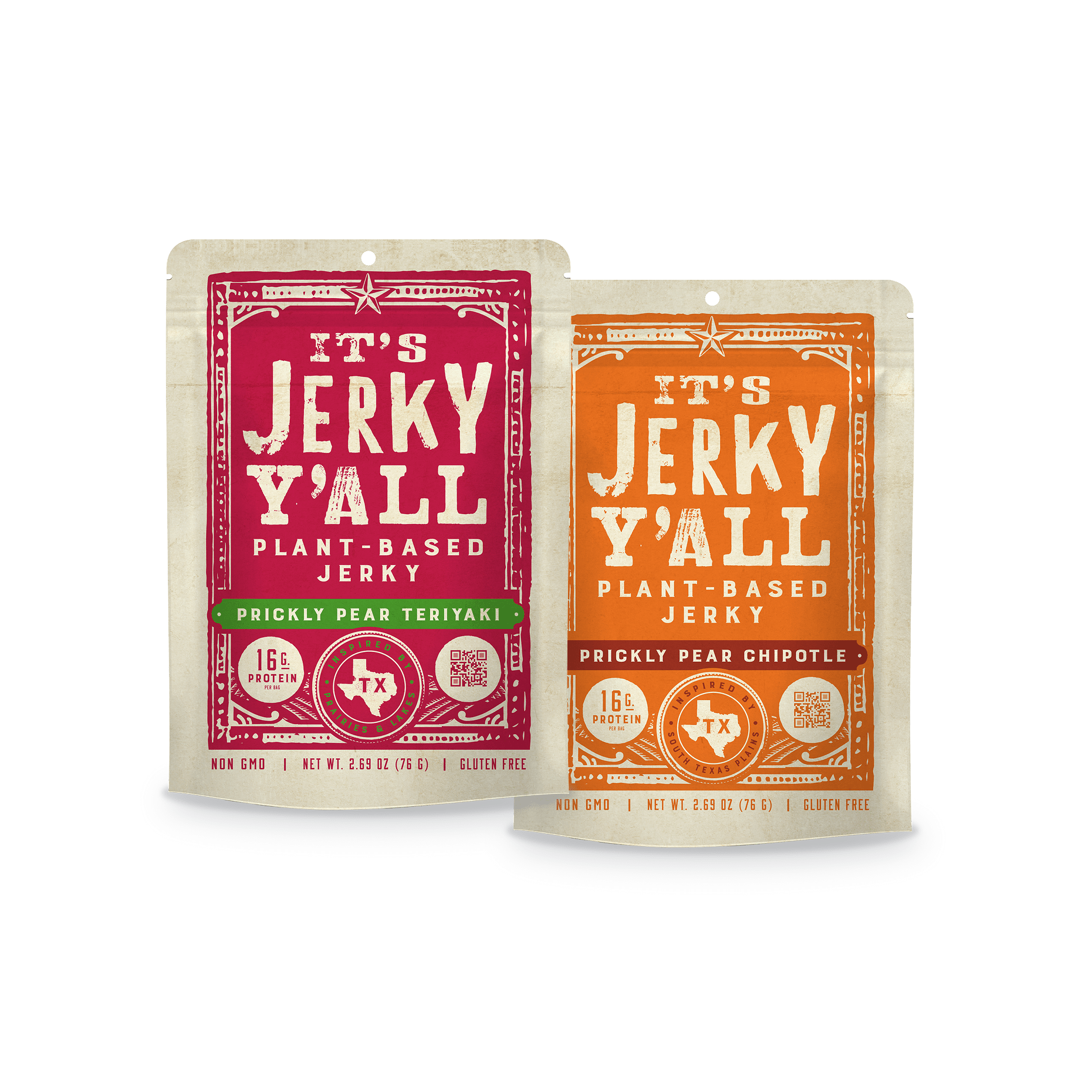 Sweet & Spicy 2 - Pack - It’s Jerky Y’all - Vegan America