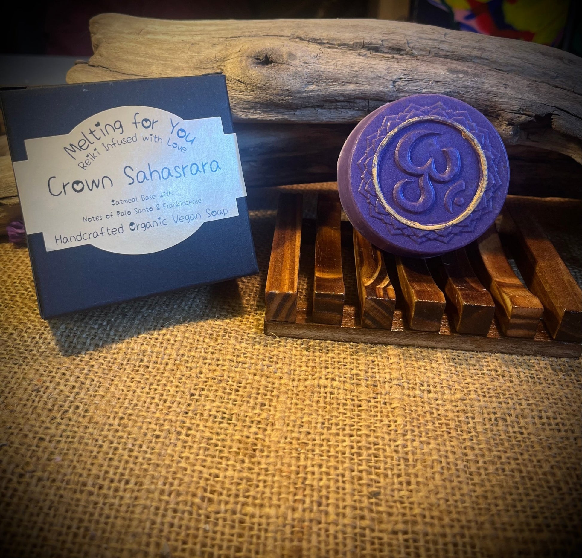 Crown Sahasrara Chakra Organic Soap - Vegan America