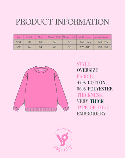 The Vegan girl Crewneck