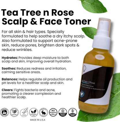 Scalp and Face Toner