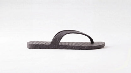 The Fløps™ flip flop PRIMAL Charcoal Black 35-36 