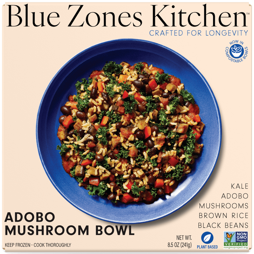 Adobo Mushroom Bowl - Vegan America
