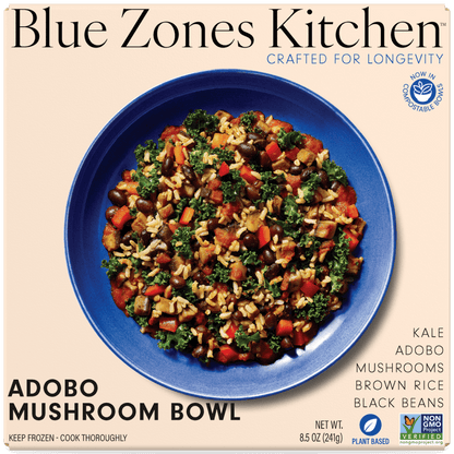 Adobo Mushroom Bowl - Vegan America