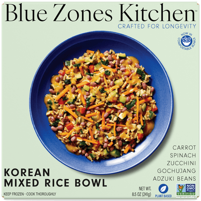 Korean Mixed Rice Bowl - Vegan America