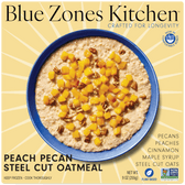 Peach Pecan Steel Cut Oatmeal - Vegan America