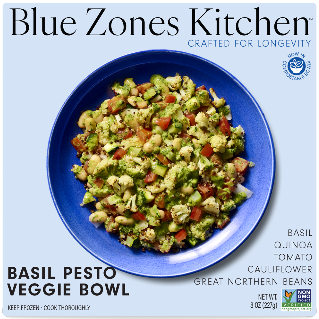 Basil Pesto Veggie Bowl - Vegan America
