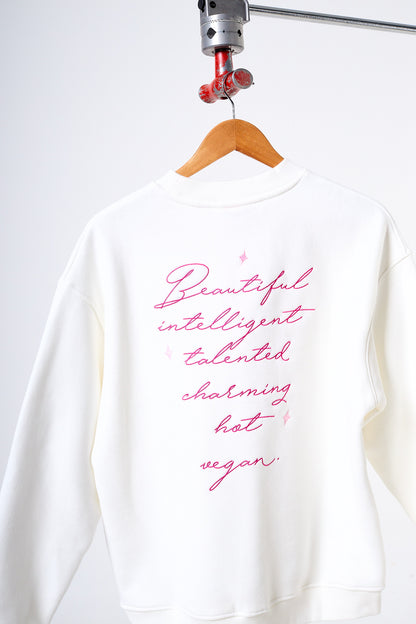 Pretty vegan girls Crewneck