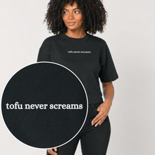 Tofu Never Screams Women's Boxy T-Shirt - Vegan America