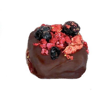 Mixed Berry Chocolate Truffles. Box of 12 truffles