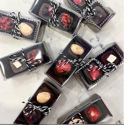 2pc 75% Raw Dark Chocolate Truffle Set