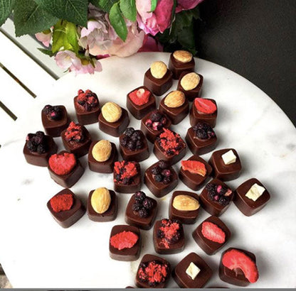 2pc 75% Raw Dark Chocolate Truffle Set