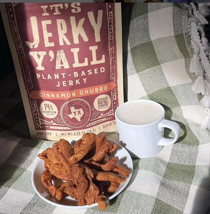 Cinnamon Churro Jerky | Seasonal Holiday Flavor (Retail 6-Pack)