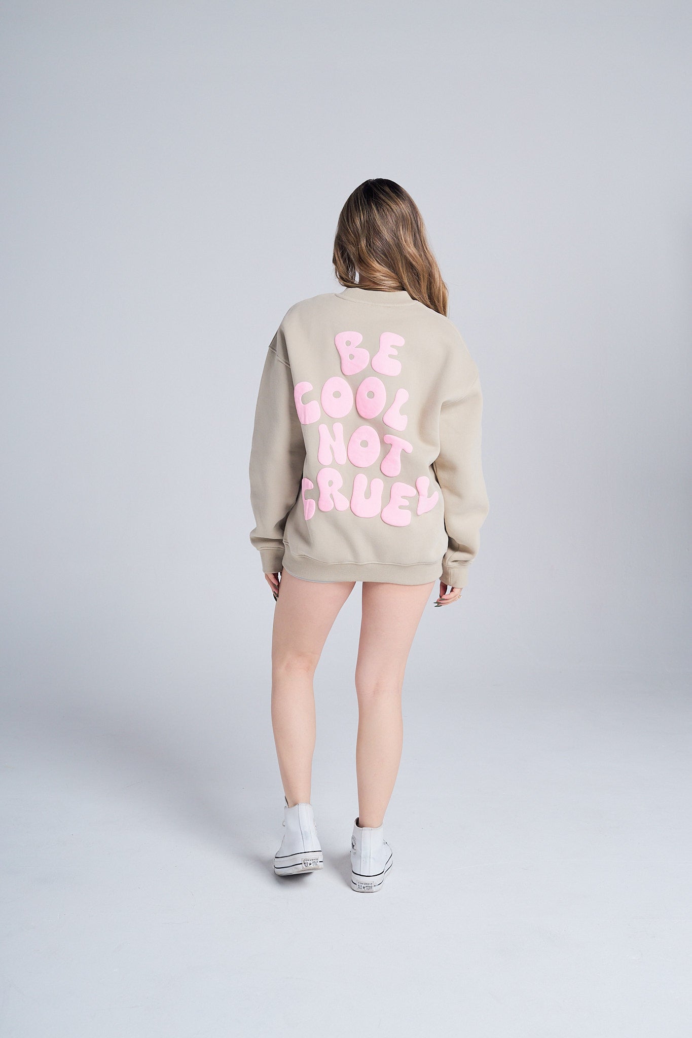 Be cool Not cruel Crewneck