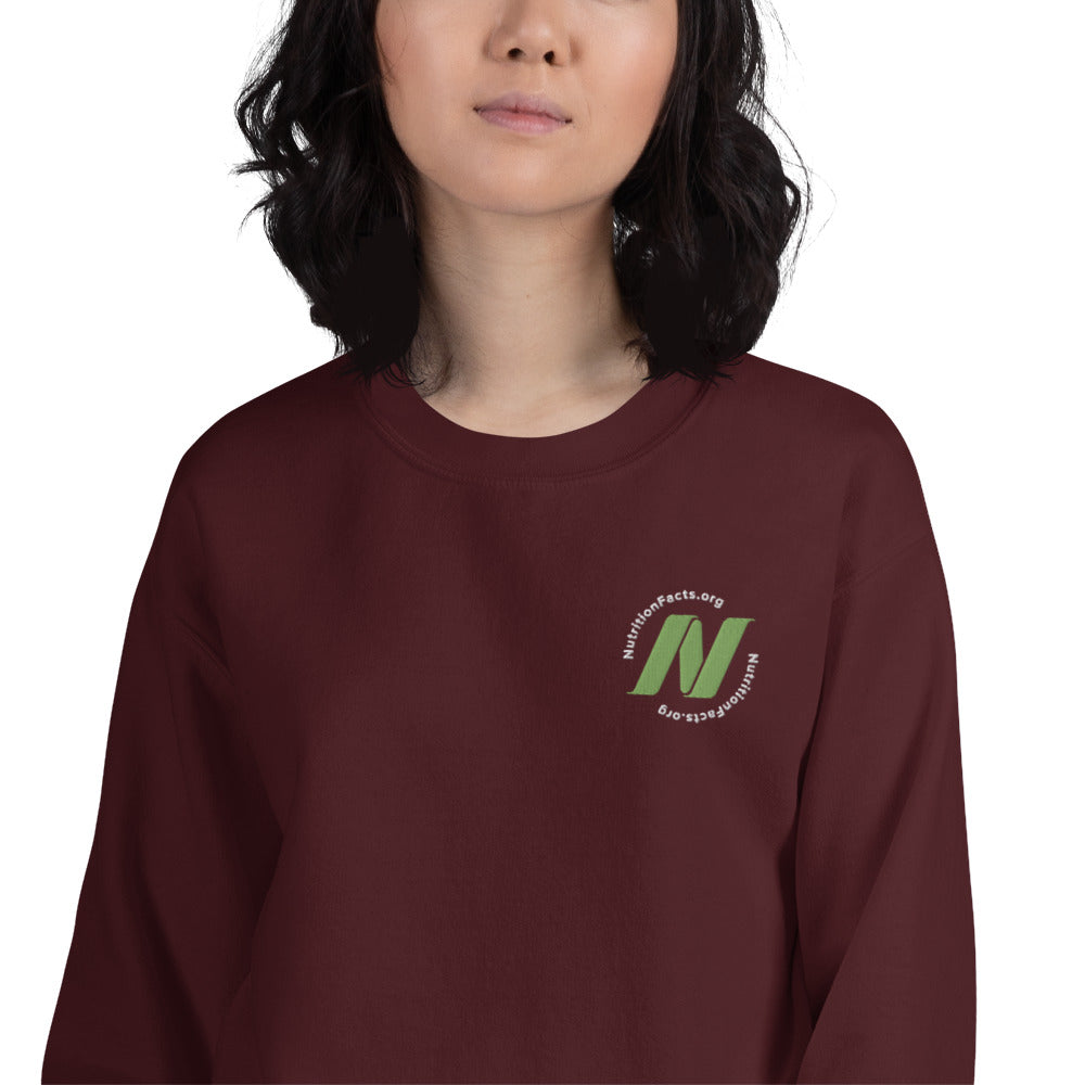 NF Embroidered Crewneck Sweatshirt