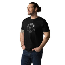 Sustainable T shirt, 100% Organic cotton, 'Planet Earth' Unisex - Vegan America