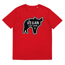 VEGAN For Them Unisex Organic Cotton T-shirt