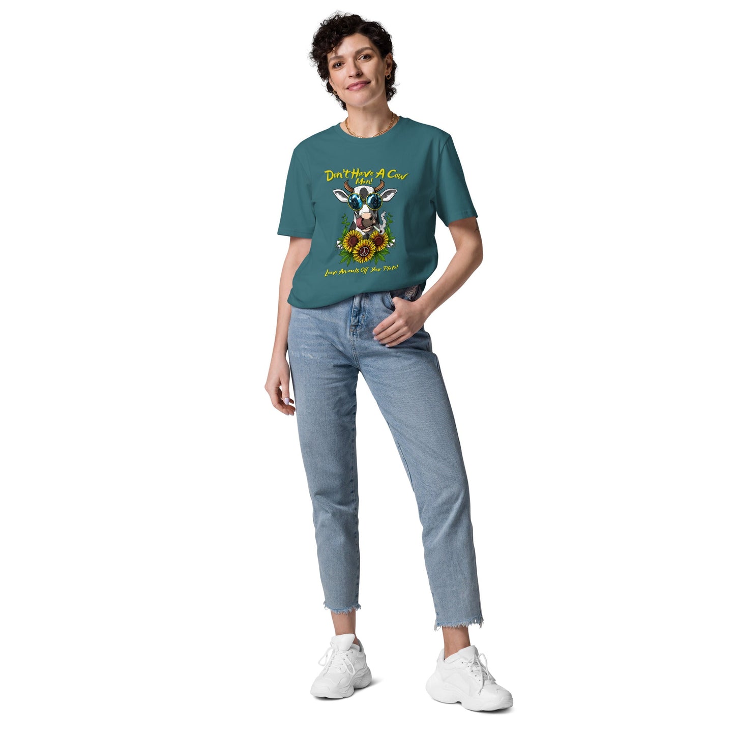 VEGAN " Don't Have A Cow " Unisex organic cotton t-shirt