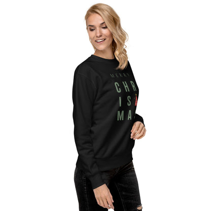 Merry Christmas Sweatshirt - Vegan America