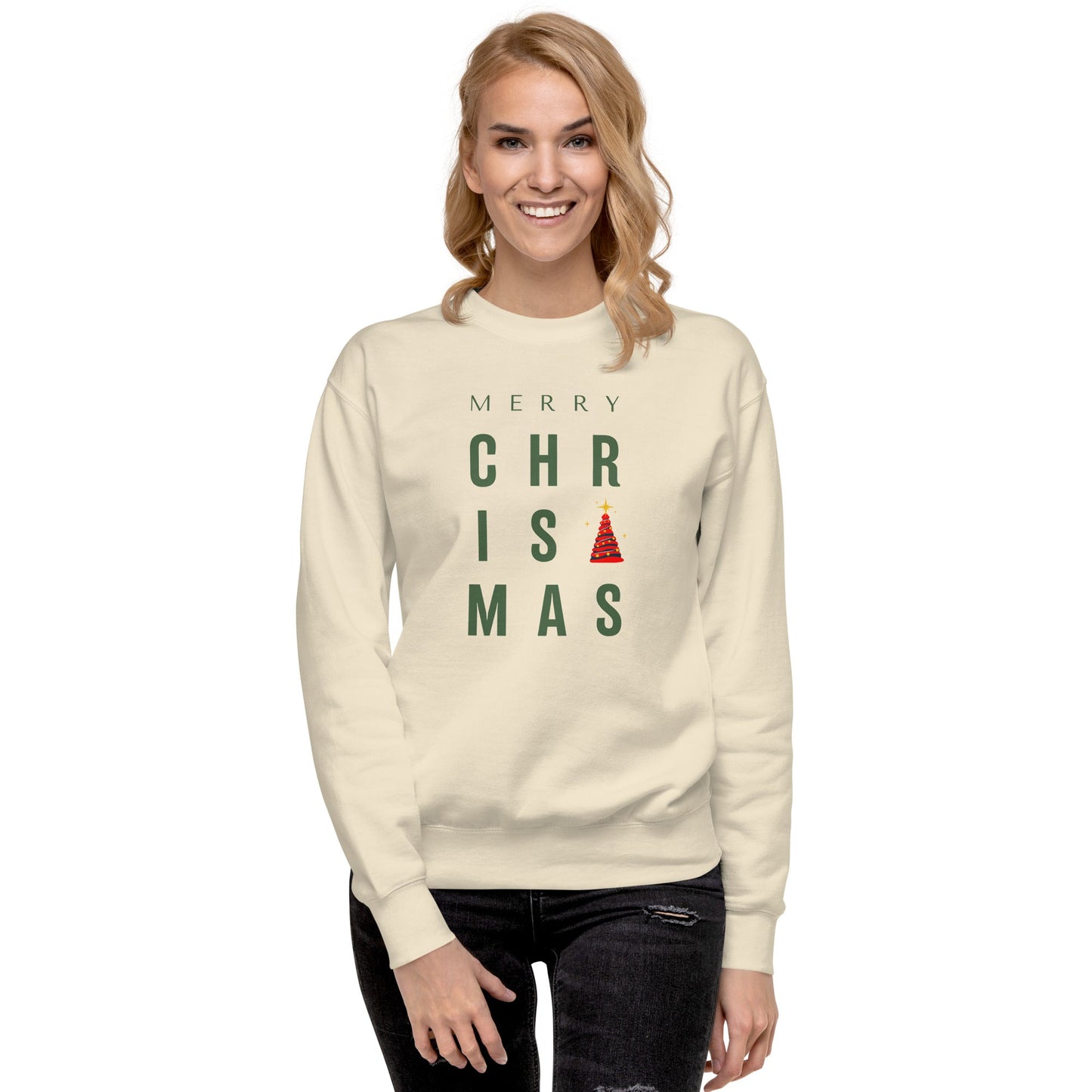 Merry Christmas Sweatshirt - Vegan America