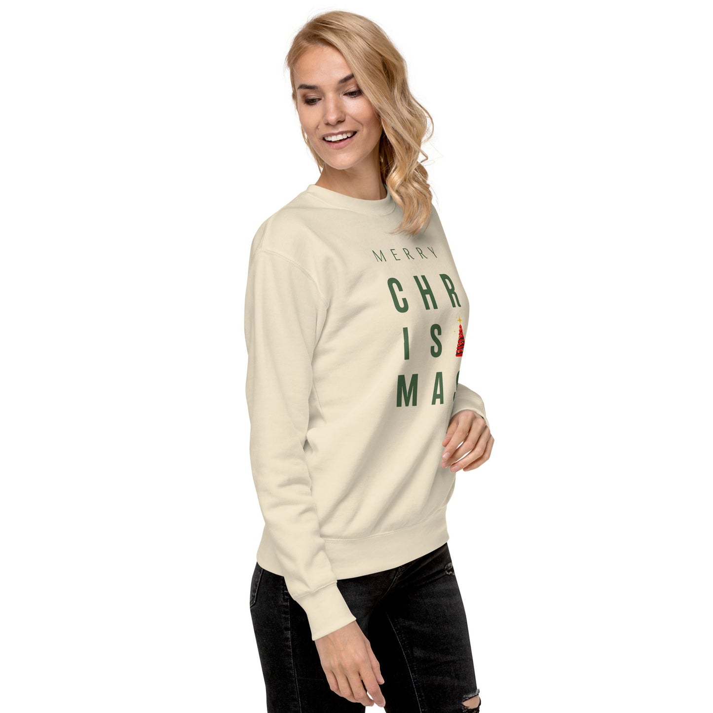Merry Christmas Sweatshirt - Vegan America