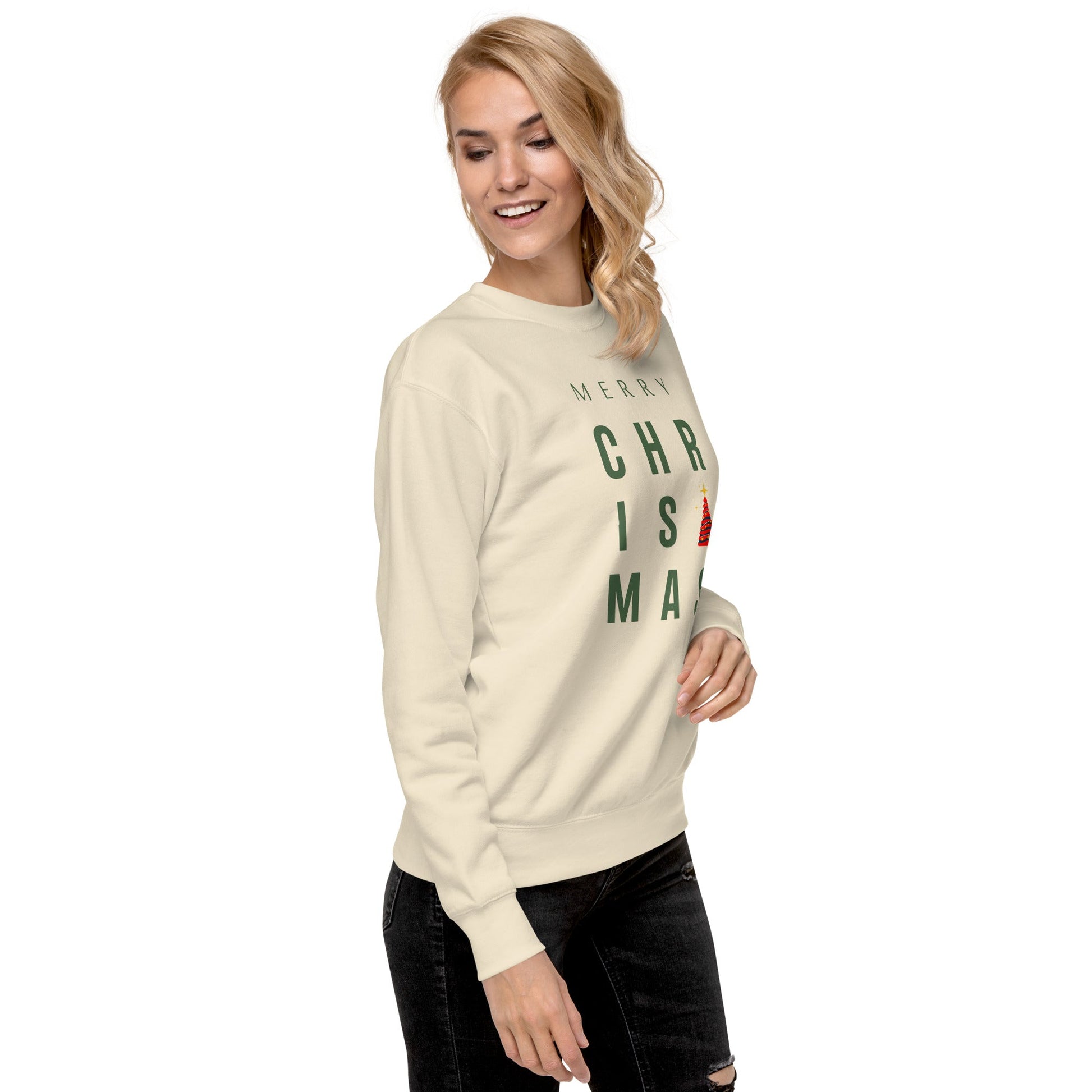 Merry Christmas Sweatshirt - Vegan America