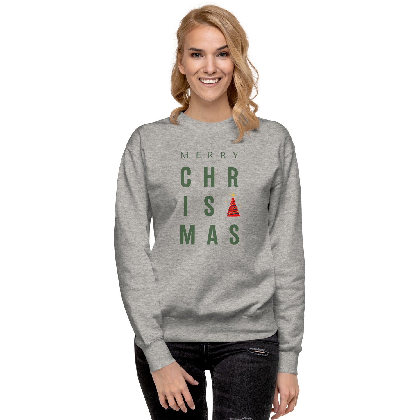 Merry Christmas Sweatshirt - Vegan America