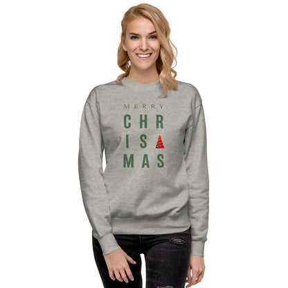 Merry Christmas Sweatshirt - Vegan America