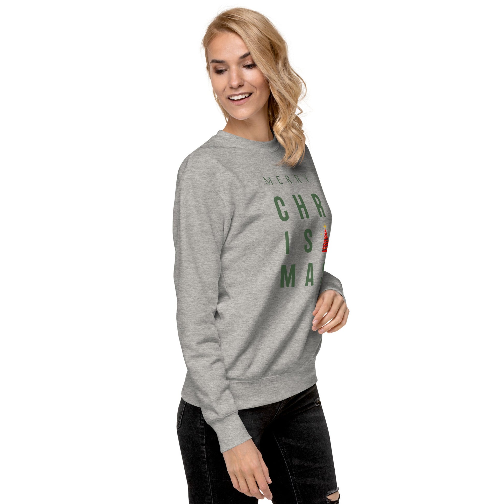 Merry Christmas Sweatshirt - Vegan America
