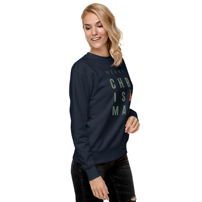 Merry Christmas Sweatshirt - Vegan America