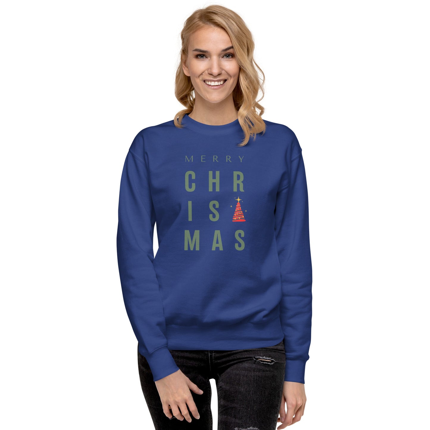 Merry Christmas Sweatshirt - Vegan America