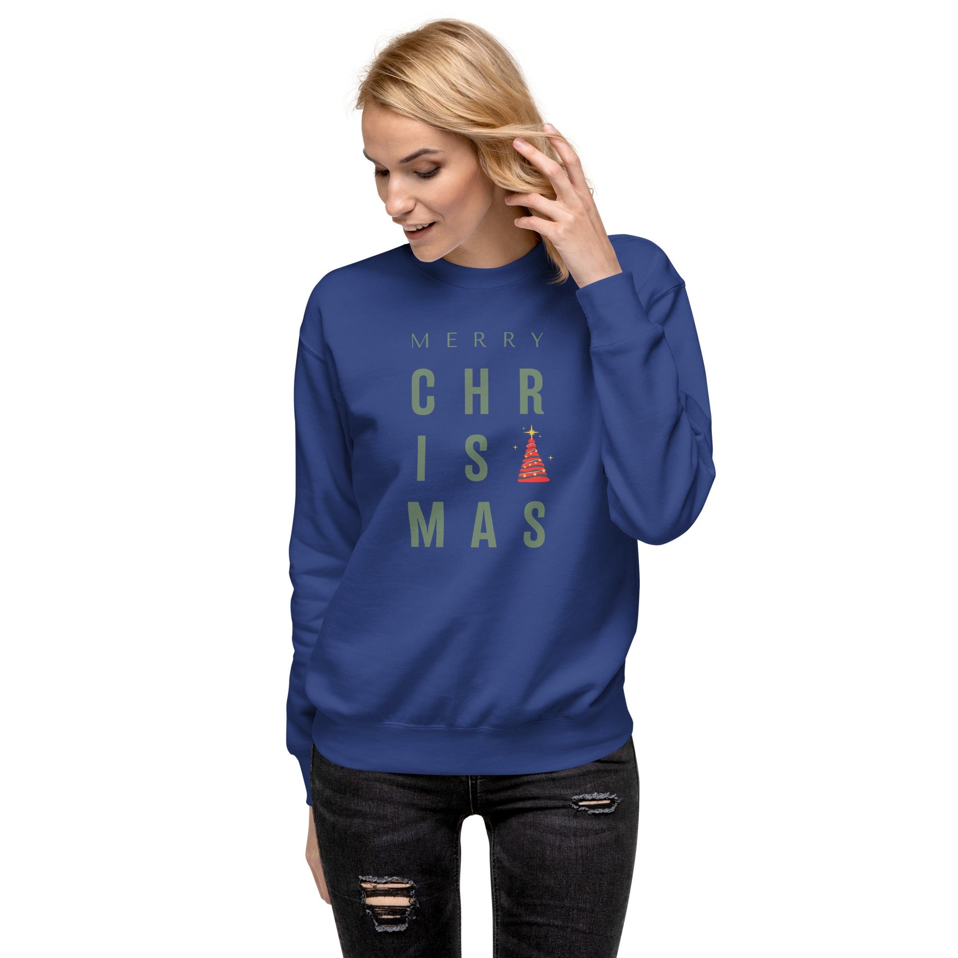 Merry Christmas Sweatshirt - Vegan America