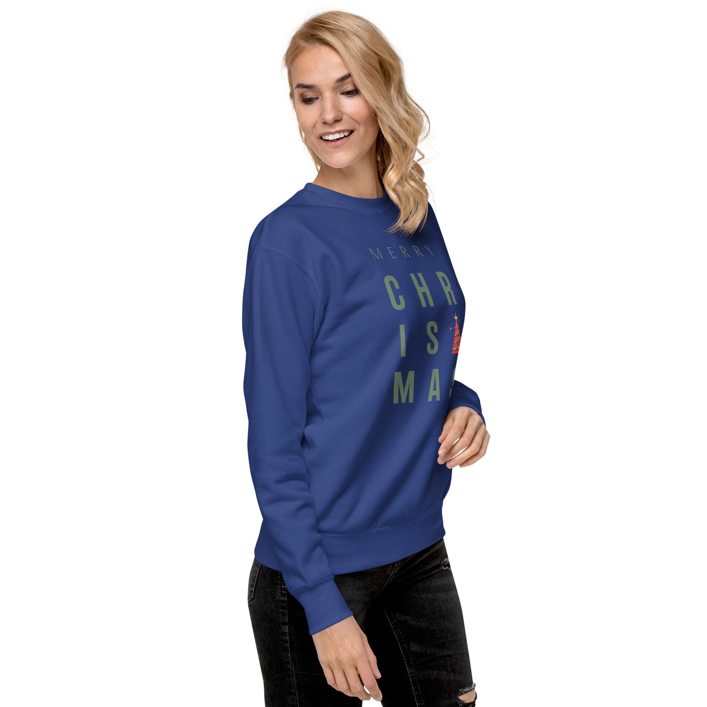 Merry Christmas Sweatshirt - Vegan America