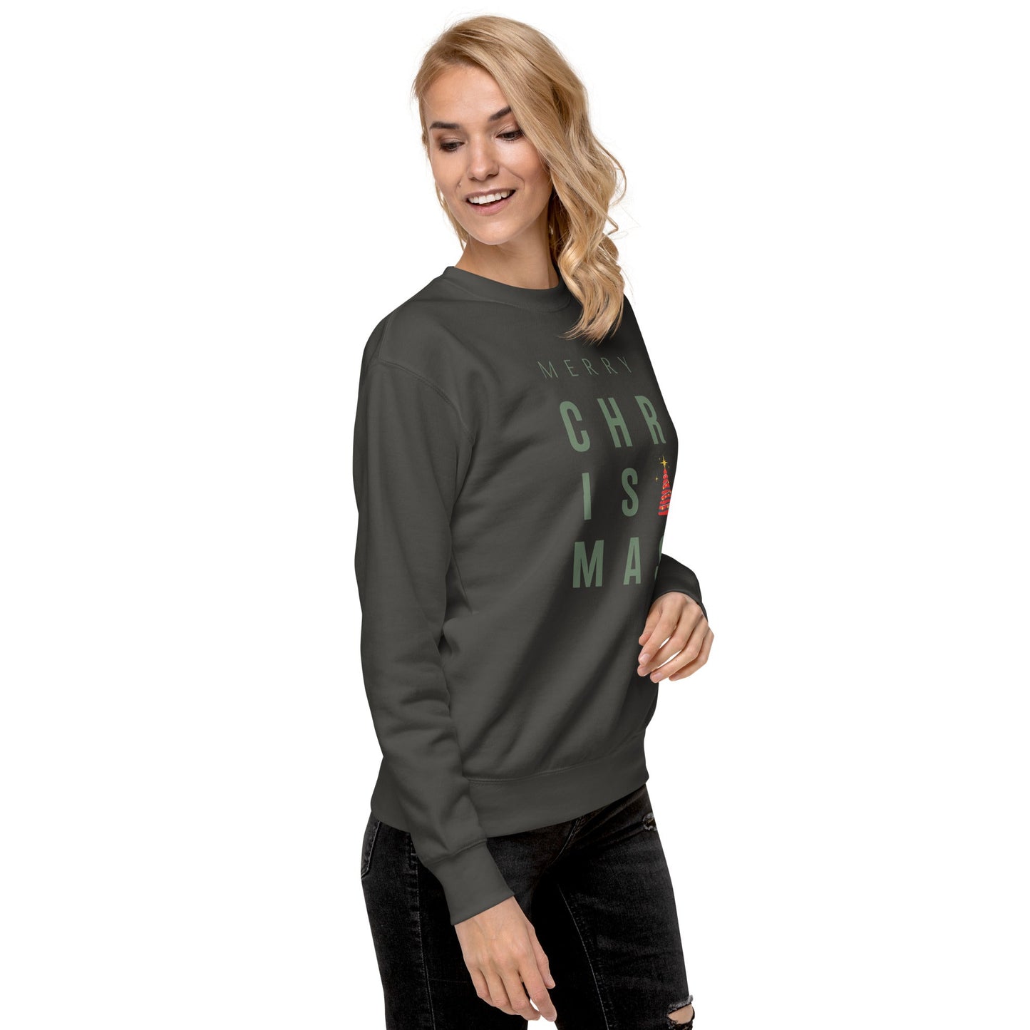 Merry Christmas Sweatshirt - Vegan America