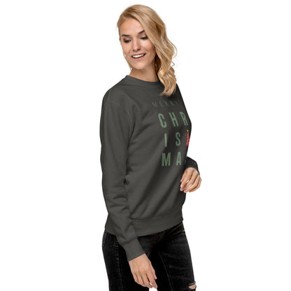 Merry Christmas Sweatshirt - Vegan America