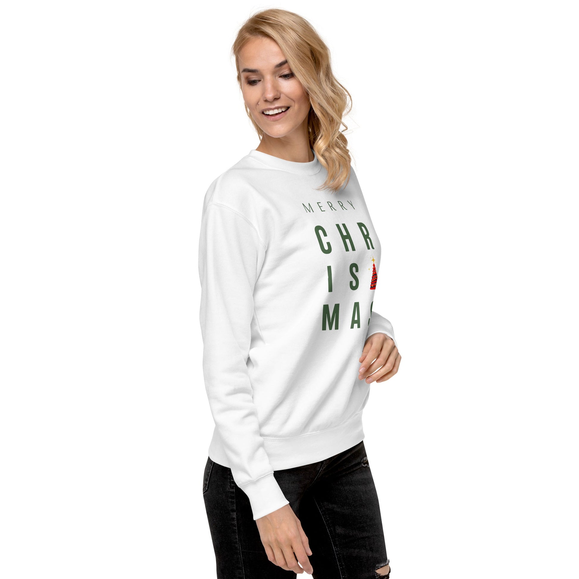 Merry Christmas Sweatshirt - Vegan America