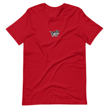 Vegan Cow Unisex Short-Sleeve Embroidered T-Shirt