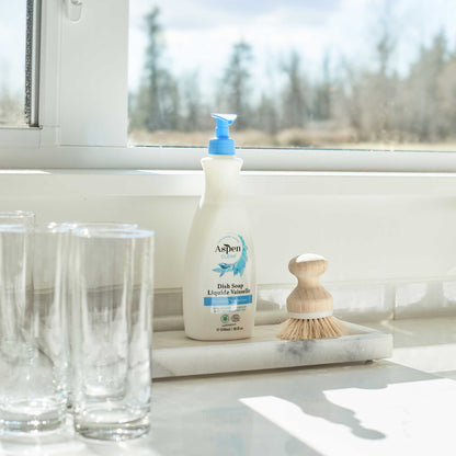 AspenClean Unscented Dish Soap Natural