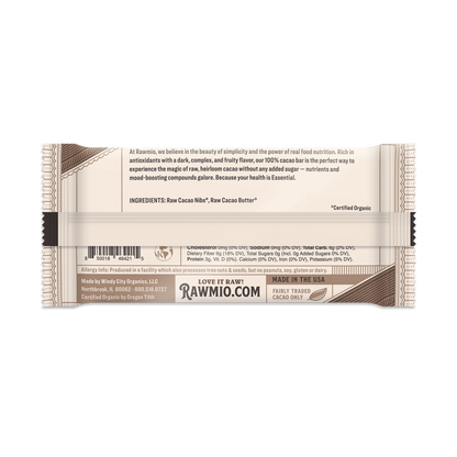 Essential Dark Chocolate Bar - 100% Cacao - Vegan America
